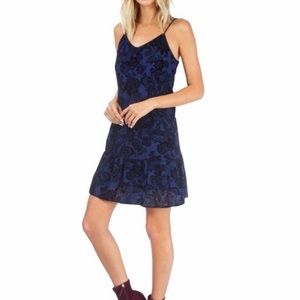 Moon River Black and Navy Dress